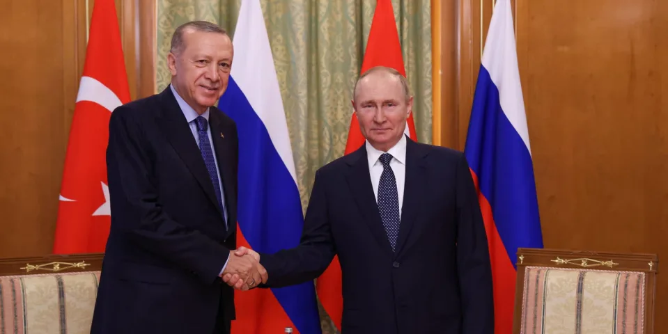 Vladimir Poutine et Recep Tayyip Erdogan signent un accord pour renforcer leur coopération économique
