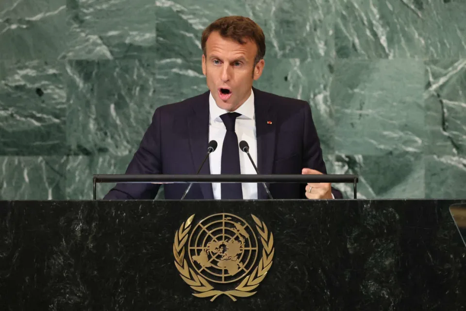 À l’ONU, Macron accuse Poutine d’“impérialisme”