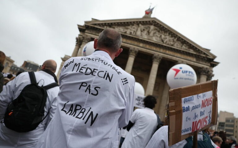 Les médecins libéraux à nouveau en grève et dans la rue mardi 14 février