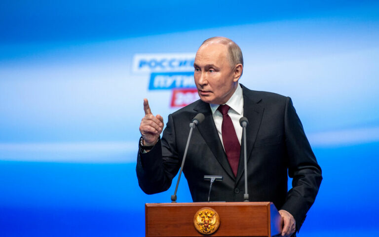 À peine réélu, Poutine promet une Russie qui ne se laissera pas « intimider »