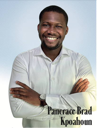 Pancrace Brad KPOAHOUN 25 Ans, LEAD EN CHARGE DU DÉVELOPPEMENT DU CENTRE D’INNOVATION FUTURE STUDIO